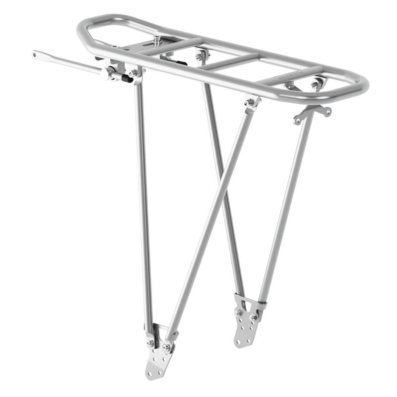 Racktime FoldIt Adjustable 2.0 Rack Rear Eyelet Silver 24` - 29` SnapIt 2.0