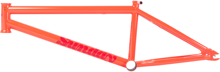 Sunday Discovery BMX Frame - 20.75" TT Gloss Bright Red Sunday Discovery BMX Frame - 20.75" TT Gloss Bright Red
