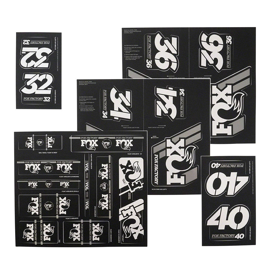 Fox Shox Heritage Decal Kit - Image 10