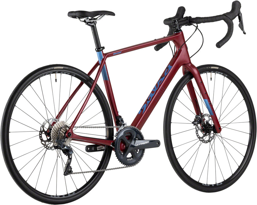 Salsa Warroad C Ultegra Bike - 700c, Carbon, Dark Red - Image 3