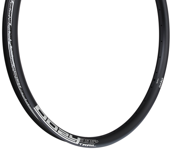 Spank Oozy Trail 395+ 27.5" Rim 32h - Black - 