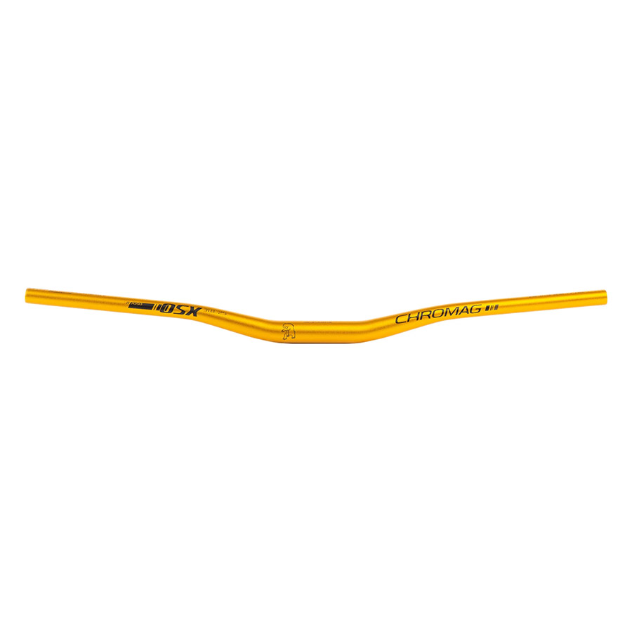 Chromag OSX 31.8 25mm gold MTB Handlebar Diameter: 31.8mm Rise: 25mm Gold