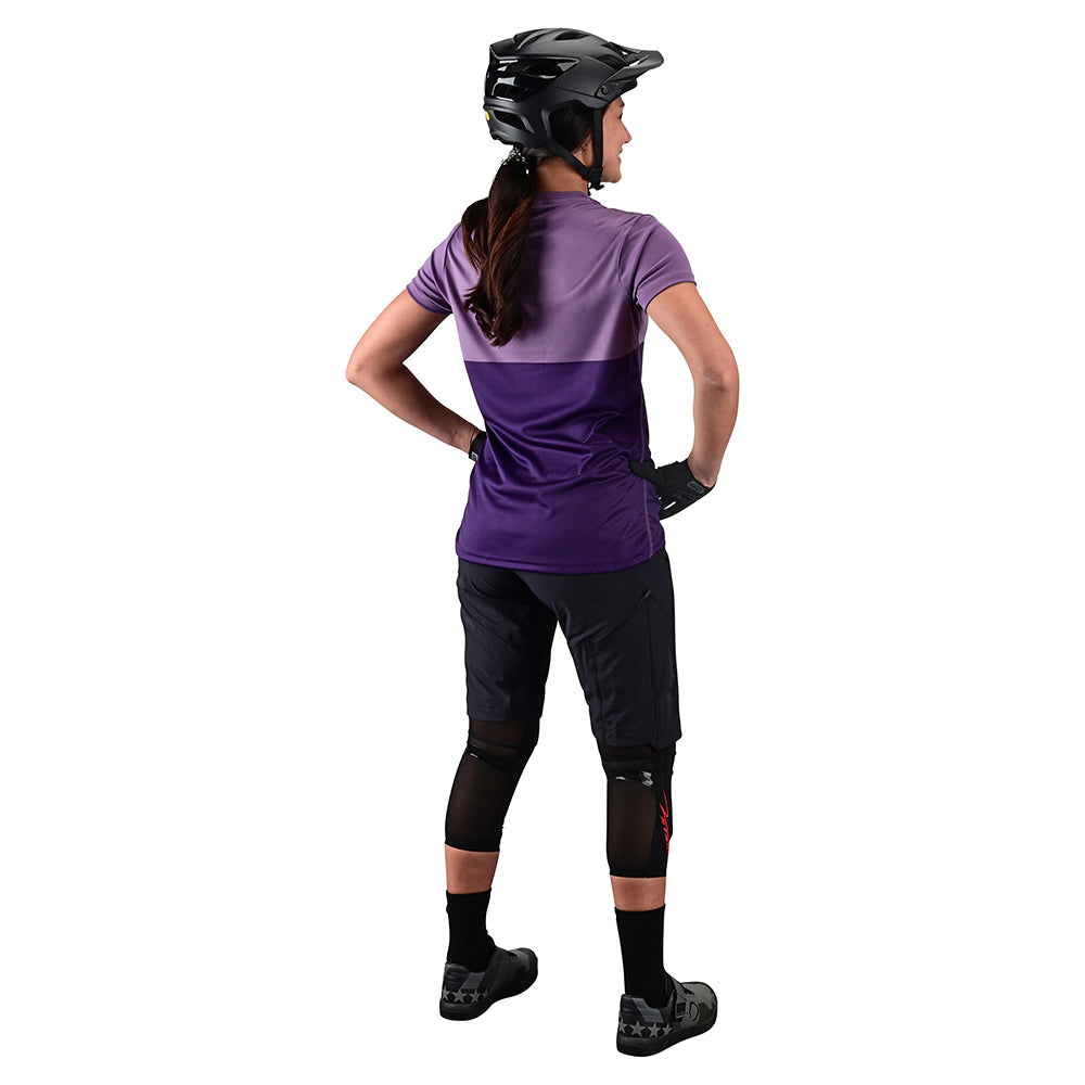 Womens Lilium SS Jersey Block Orchid / Purple - Image 4