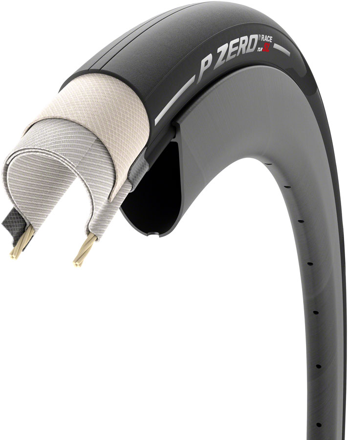 Pirelli P ZERO Race TLR SL Tire - 700, Tubeless, Folding, Black - Image 4