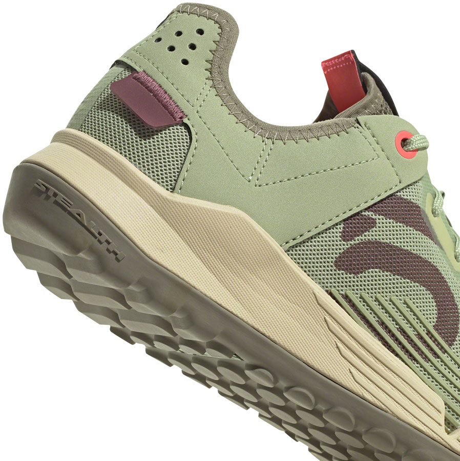 Five Ten Trailcross LT Flat Shoes - Women's, Magic Lime/Quiet Crimson/Orbit Green - Image 3