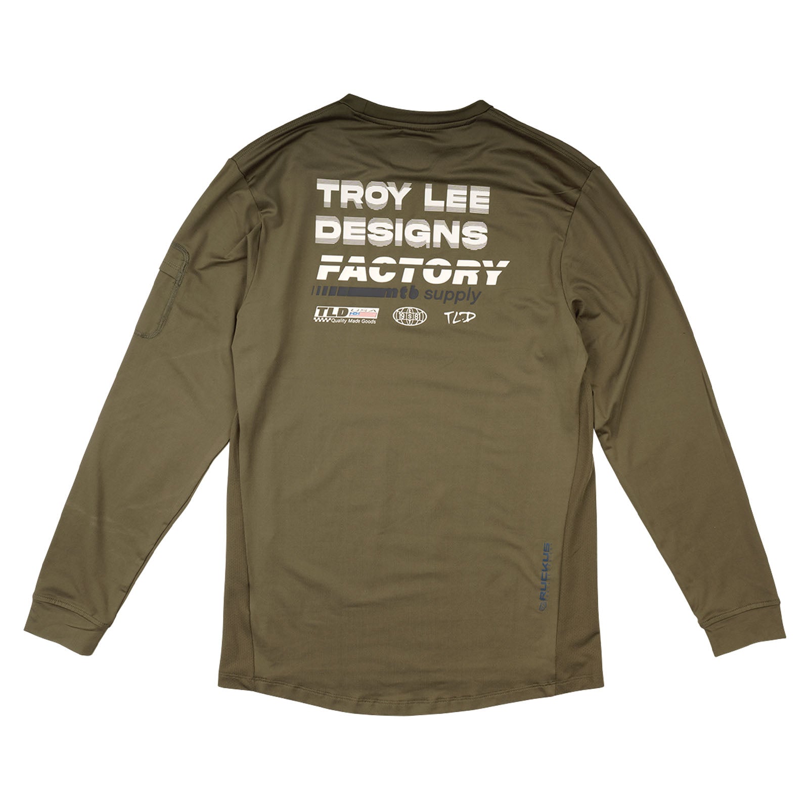 Youth Ruckus Long Sleeve Ride Tee Factory Caper - Image 2