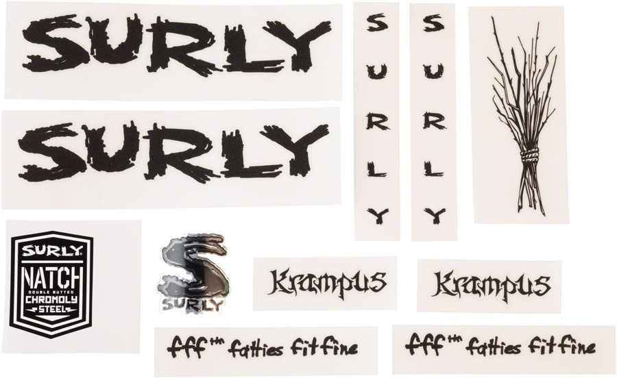Surly Krampus Frame Decal Set variant 3