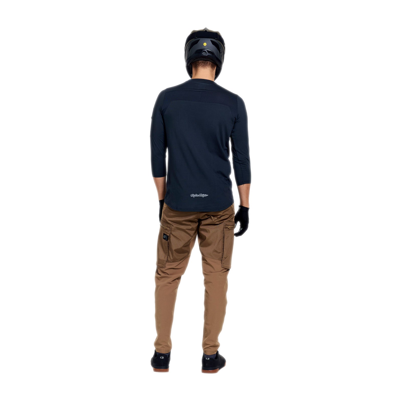Ruckus Ride 3/4 Tee Mono Carbon - Image 10