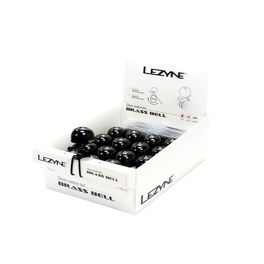 Lezyne Classic Brass Bell Brass/Black variant 4