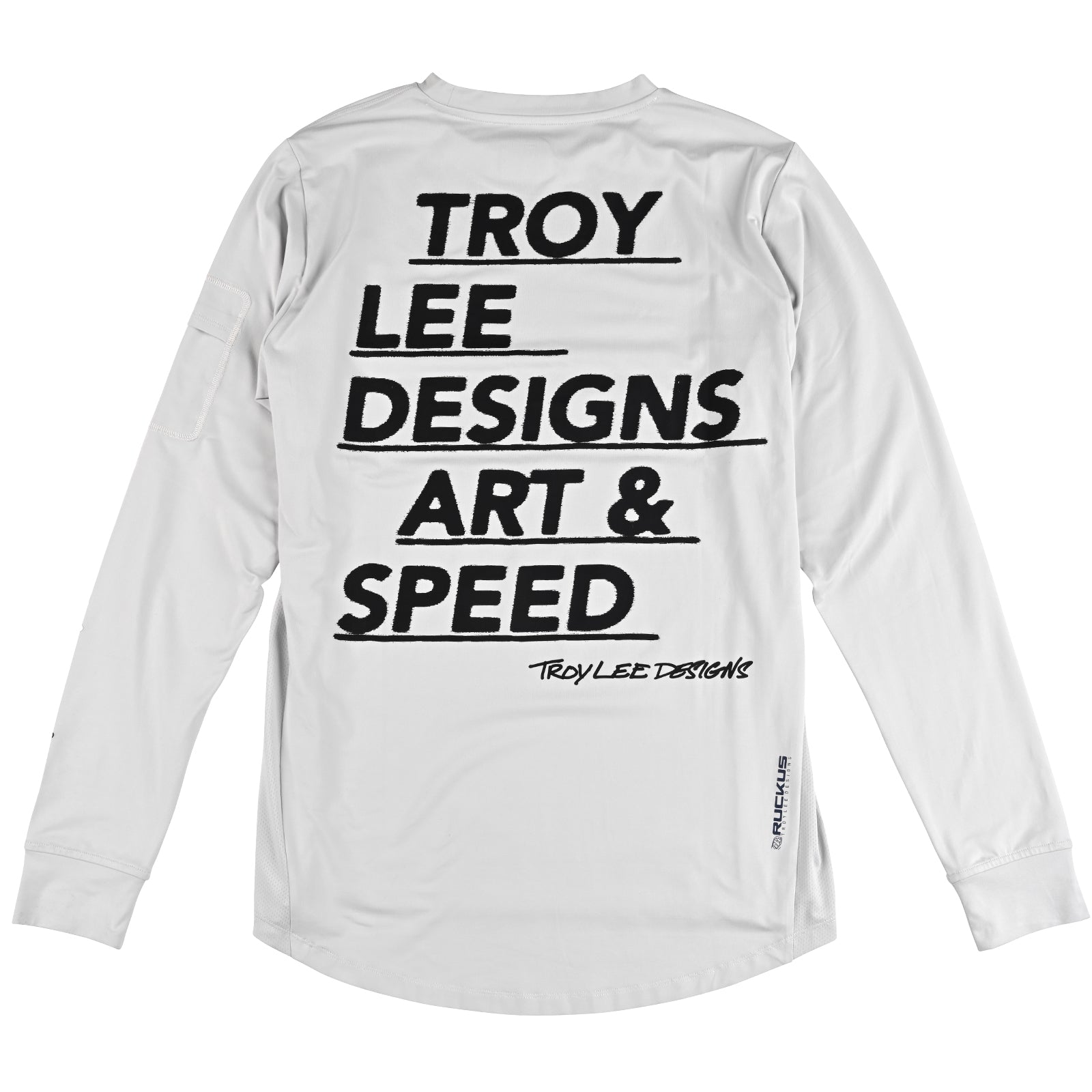 Ruckus Long Sleeve Ride Tee Art And Speed Mist - Image 2