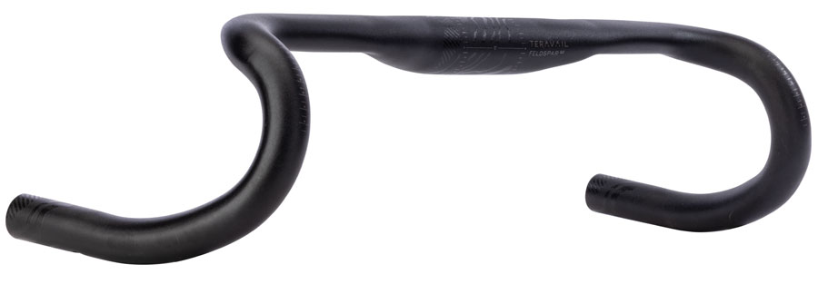 Teravail Fedlspar SE Drop Handlebar - Aluminum 31.8mm 46cm Black