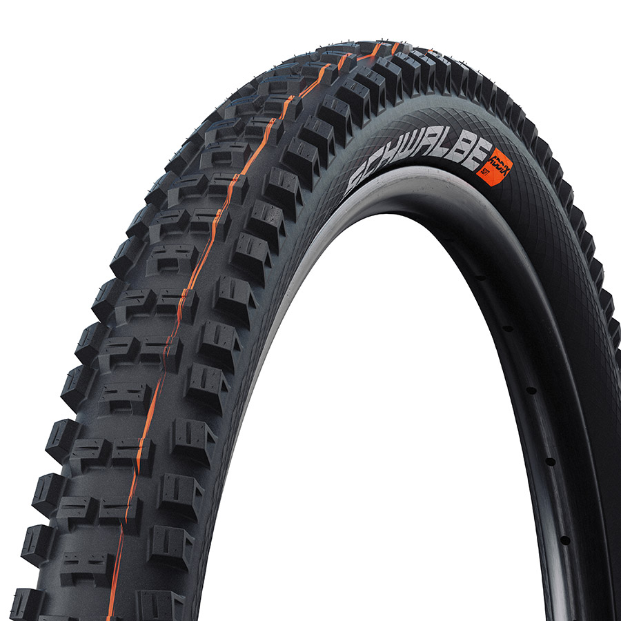 Schwalbe Big Betty Mountain Tire 29x2.60 Folding Tubeless Ready Addix Soft Super Trail 67TPI Black