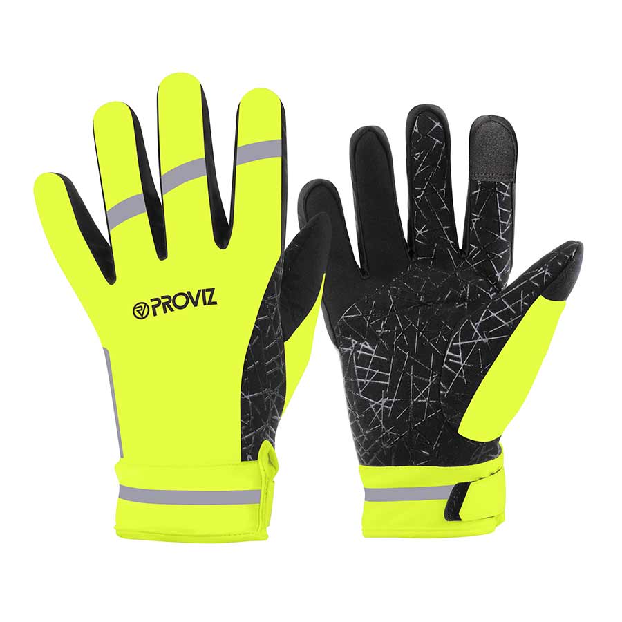 Proviz Classic Winter Gloves Yellow - Pair Proviz Classic Winter Gloves Yellow - Pair
