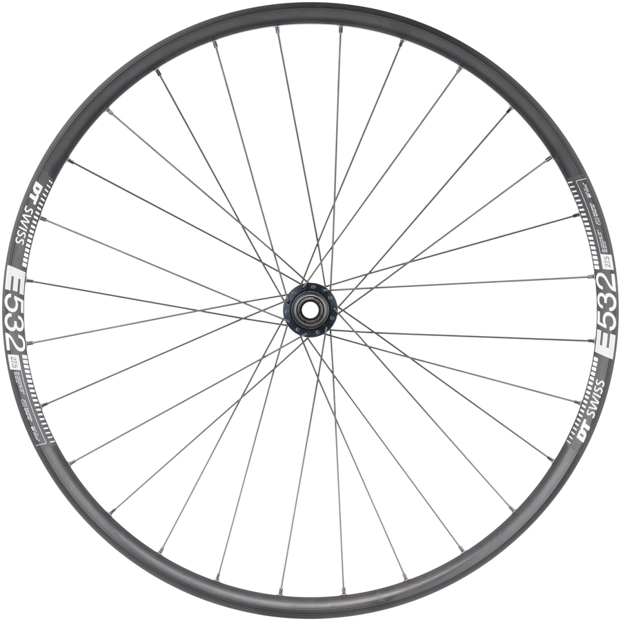 Quality Wheels Shimano SLX/DT E532 Front Wheel - 15 x 110mm, Center-Lock, Black - Image 4