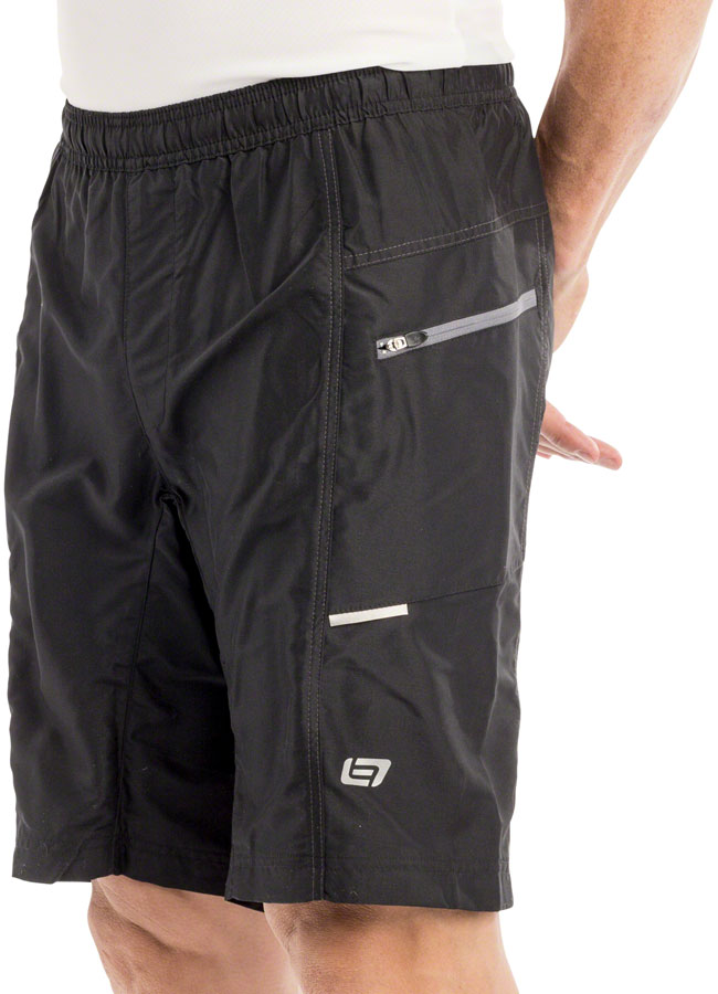 Bellwether Ultralight Gel Baggies Shorts - Black, Men's - Image 3