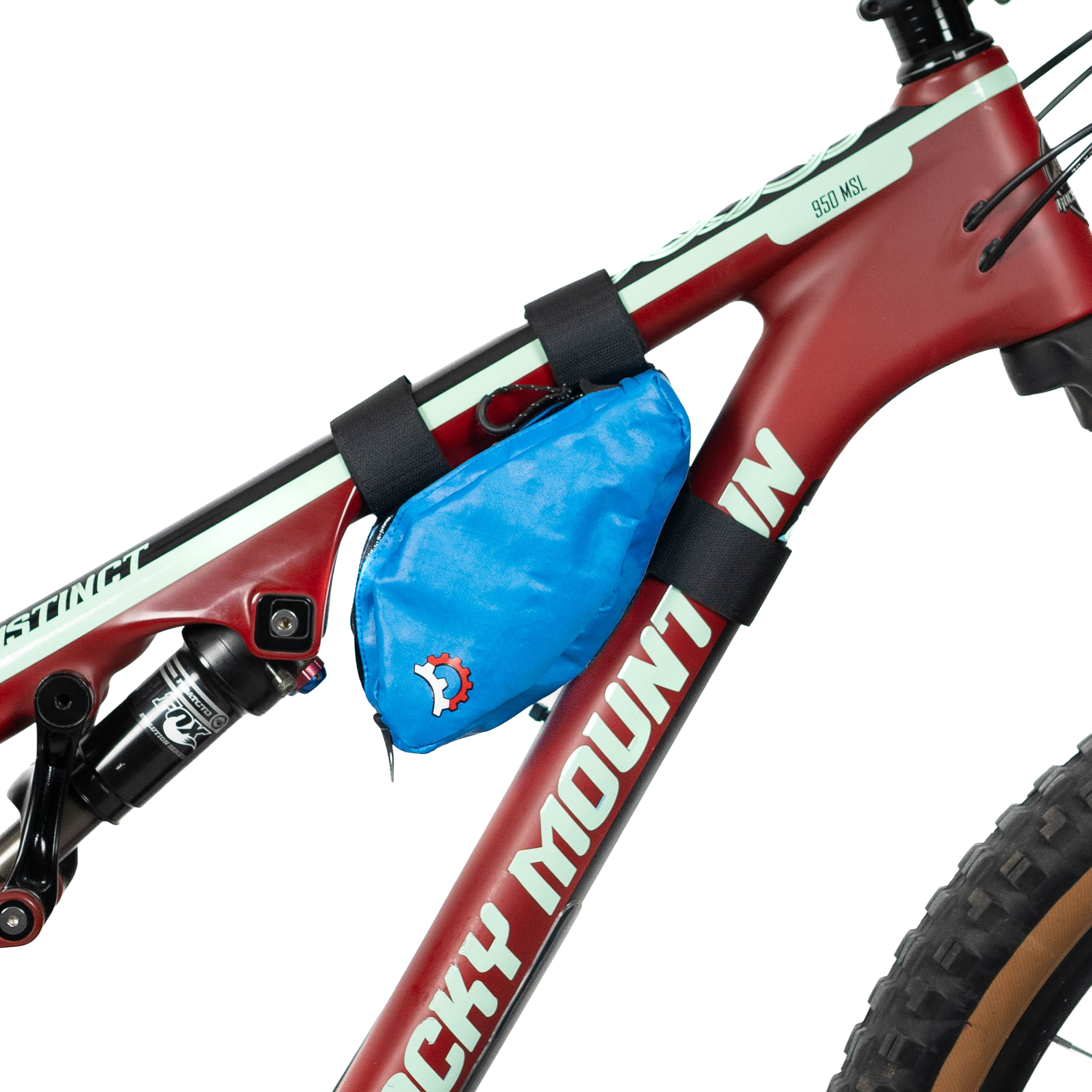 Revelate Designs Nook Frame Bag Blue Revelate Designs Nook Frame Bag Blue