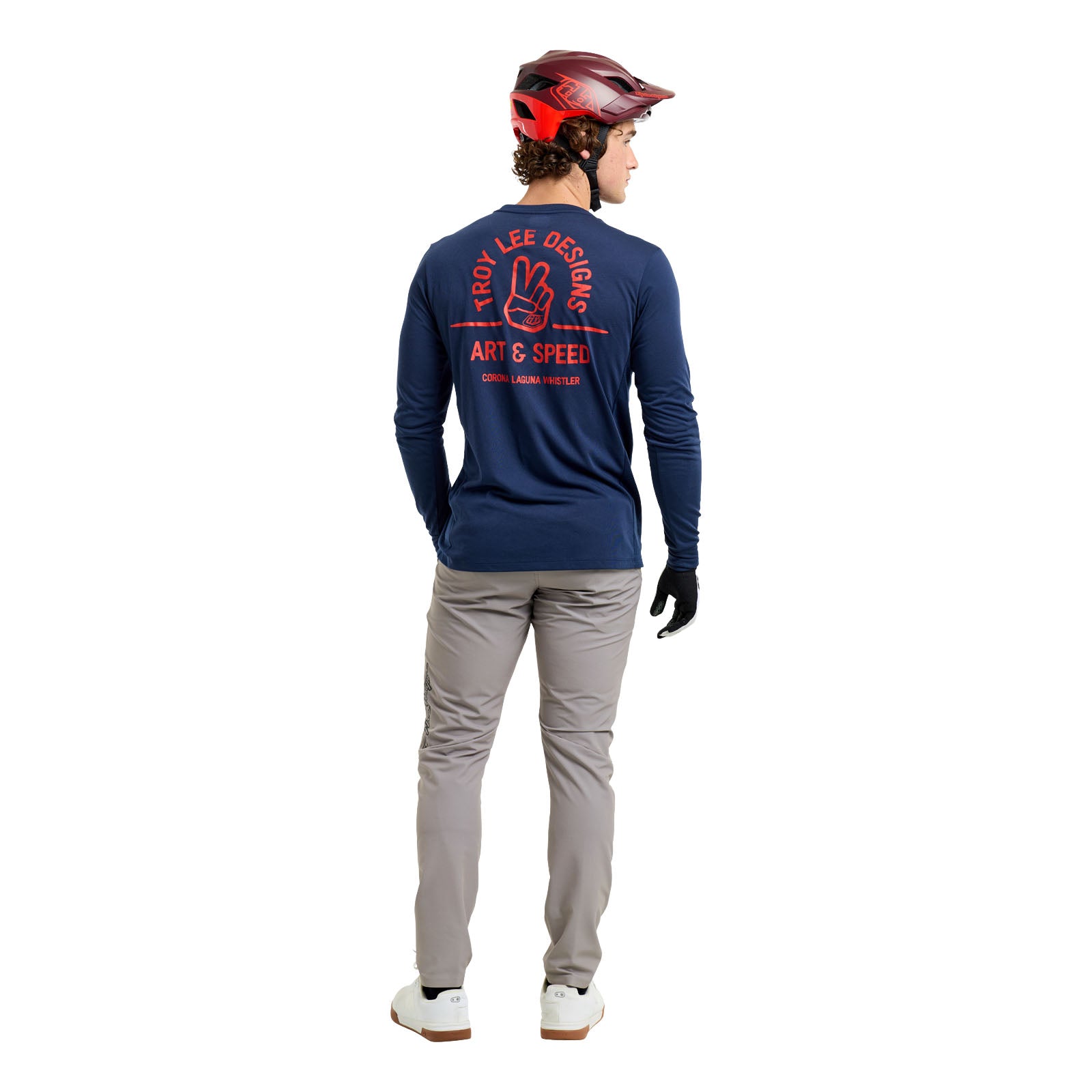Skyline Long Sleeve Ride Tee Locals Midnight - Image 10