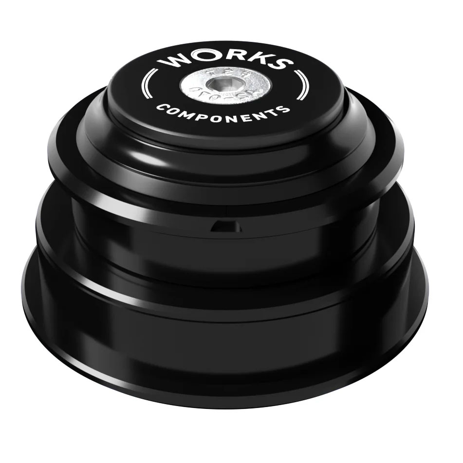 Works Components 1.0 ZS44-ZS56 Angleset Headset : ZS44/28.6 | ZS56/40 ZeroStack Complete Black Set