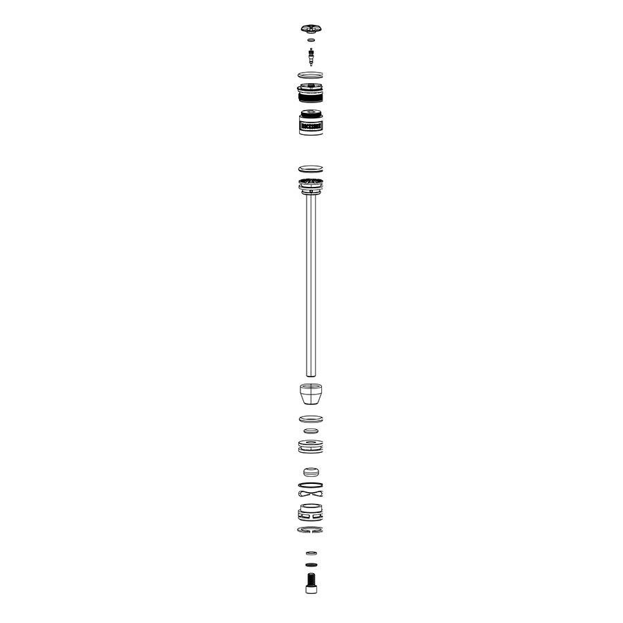 RockShox Solo Air Spring for Bluto SA 100 120mm 11.4018.010.143