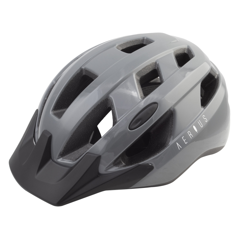 Aerius Aerius Swift Helmet All Purpose In-Mold Grey 15 Head Lock