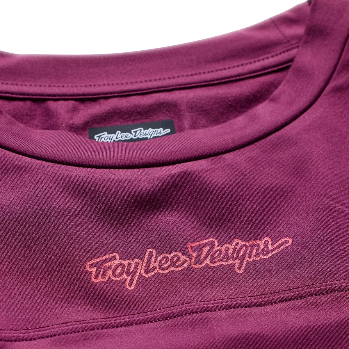 Ruckus Ride 3/4 Tee Mono Sangria - Image 4