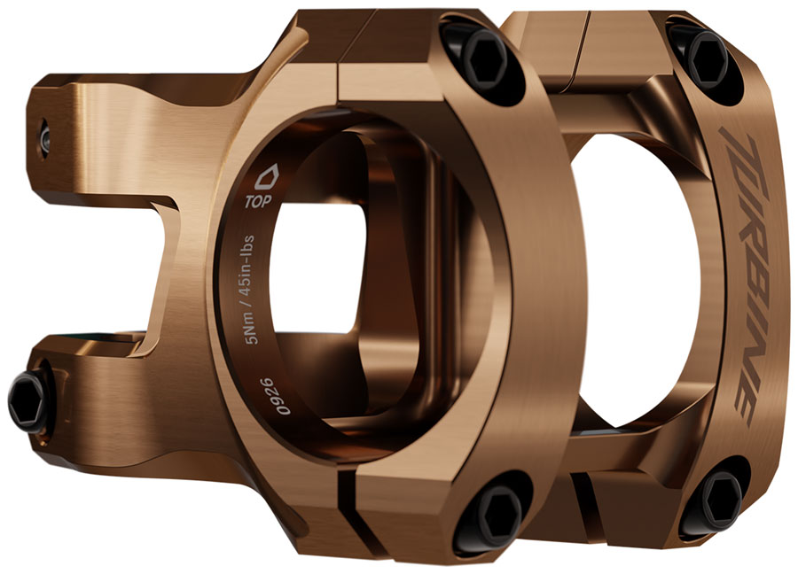 RaceFace Turbine Stem - 40mm 35mm Clamp +/-0 1 1/8" Kashmoney Gold