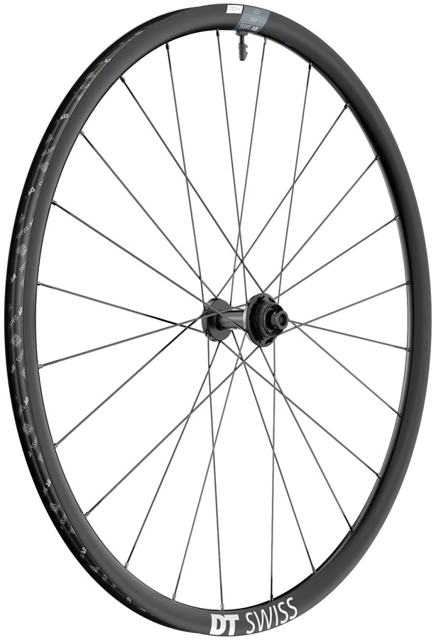 DT Swiss ER 1400 DiCut Front Wheel - 700c, 12 x 100mm, Center-Lock, Black variant 2