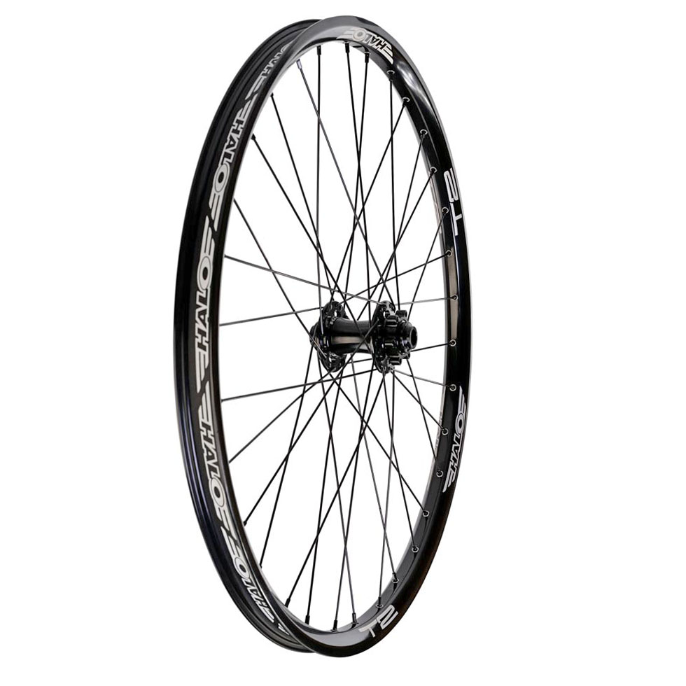 Halo T2 26" Front Wheel 32h Black