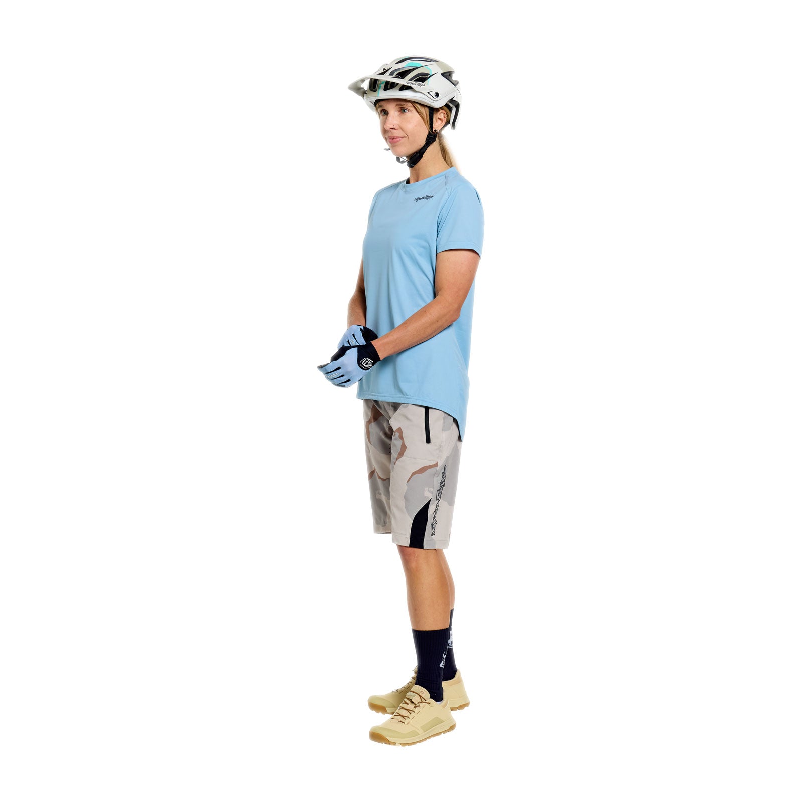 Womens Lilium Pro SS Jersey Mono Dawn Blue - Image 9