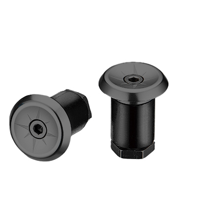 Ciclovation Vortex Lock-In Bar End Plug Black 