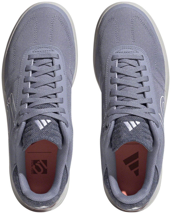 Five Ten Sleuth Deluxe Canvas Flat Shoes - Women's, Silver Violet/Ftwr White/Coral - Image 3