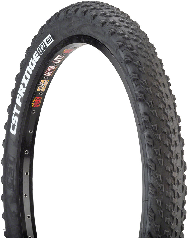 CST Fringe Tire - 24 x 2.8 Clincher Wire Black CST Fringe Tire - 24 x 2.8 Clincher Wire Black