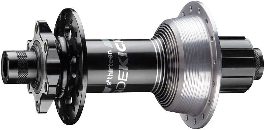 e*thirteen Sidekick Rear Hub - Black/Silver - Image 10