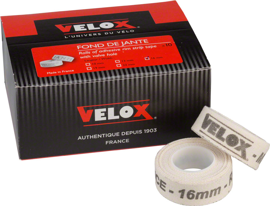 Velox Cloth Rim Tape Box of 10 Velox Cloth Rim Tape Box of 10