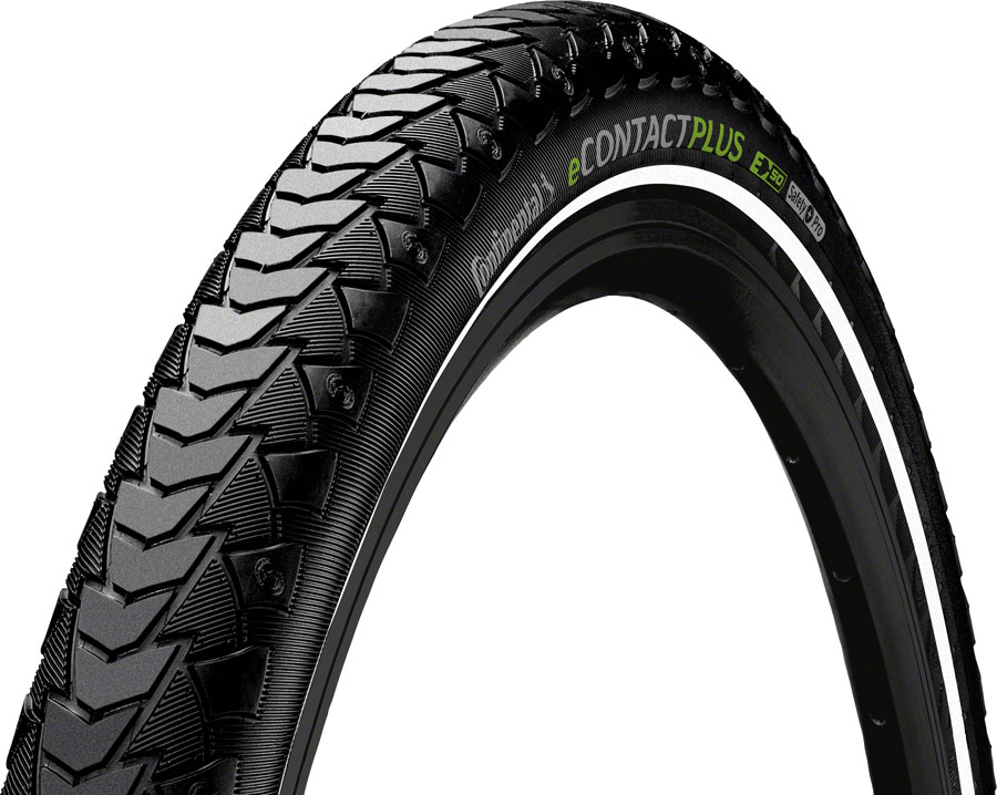 Continental eContact Plus Tire - 700 x 55 / 29 x 2.2 Clincher Wire BLK/Reflex SafetyPlus Pro Breaker E50 Continental eContact Plus Tire - 700 x 55 / 29 x 2.2 Clincher Wire BLK/Reflex SafetyPlus Pro Breaker E50