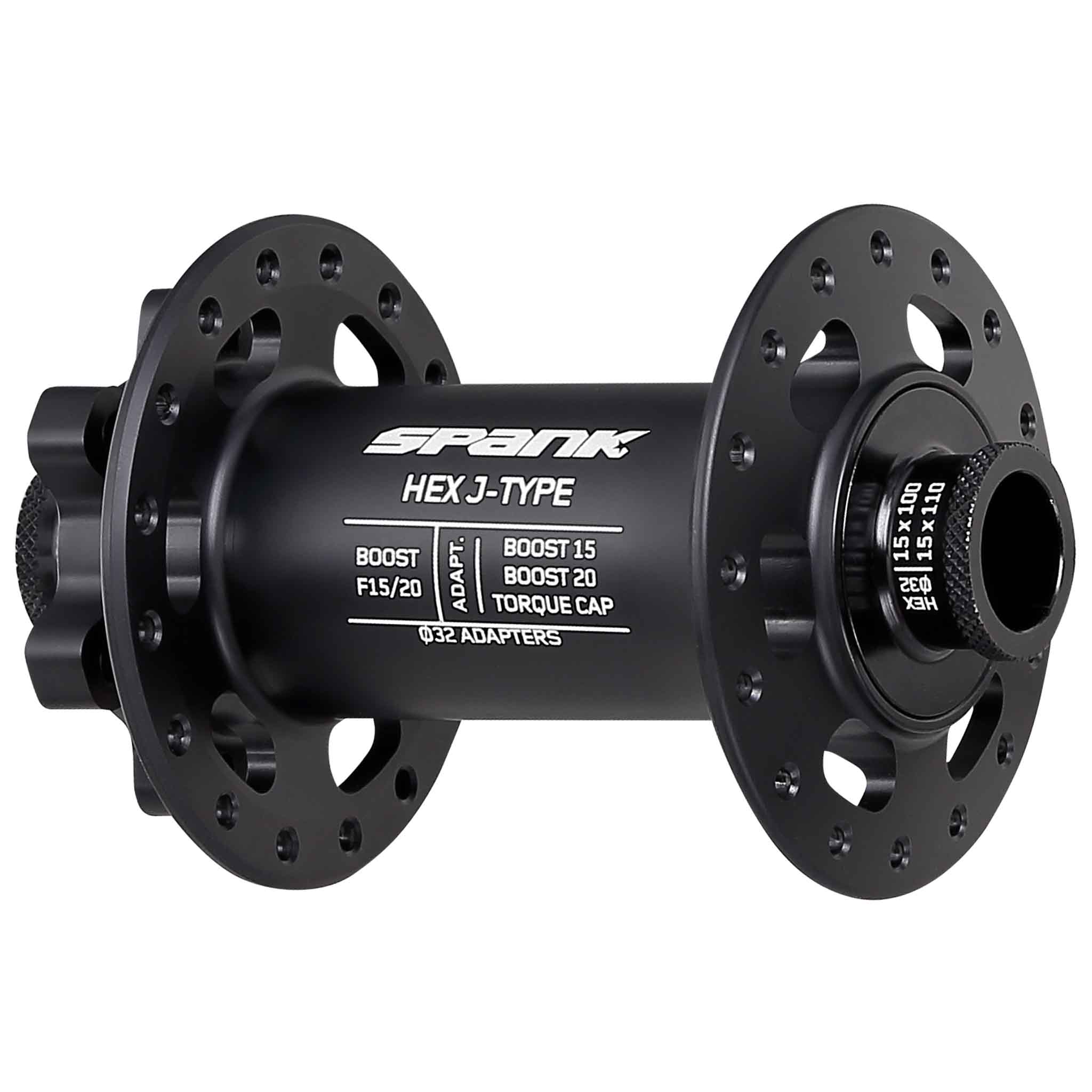 Spank HEX J-Type 6B Disc Front Hub 32h 15x110mm