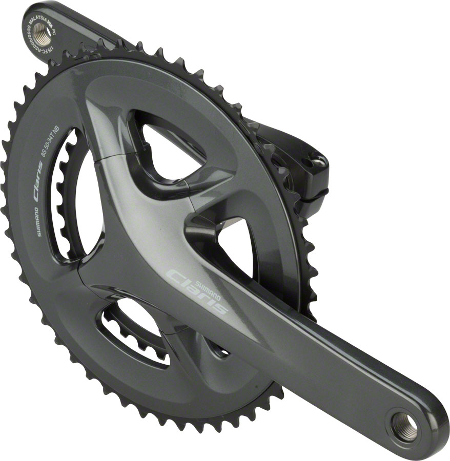 Shimano Claris FC-R2000 Crankset - 8-Speed 50/34t 110 BCD