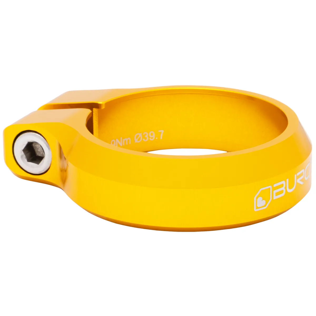 Burgtec Seat Clamp 39.7mm Burgtec Bullion Gold Burgtec Seat Clamp 39.7mm Burgtec Bullion Gold