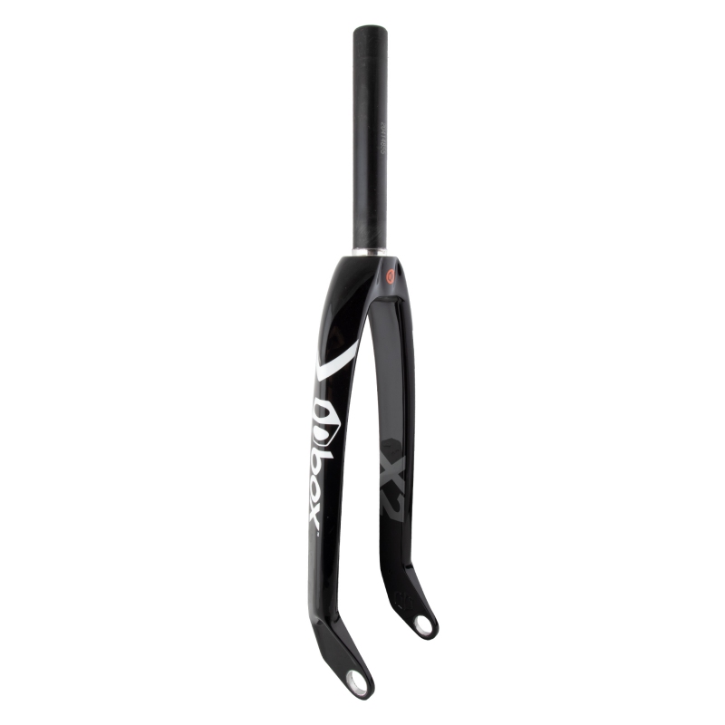 Box components X2 Pro Carbon Fork BMX 20` Threadless 1-1/8` None Carbon/Cromo Black 32mm