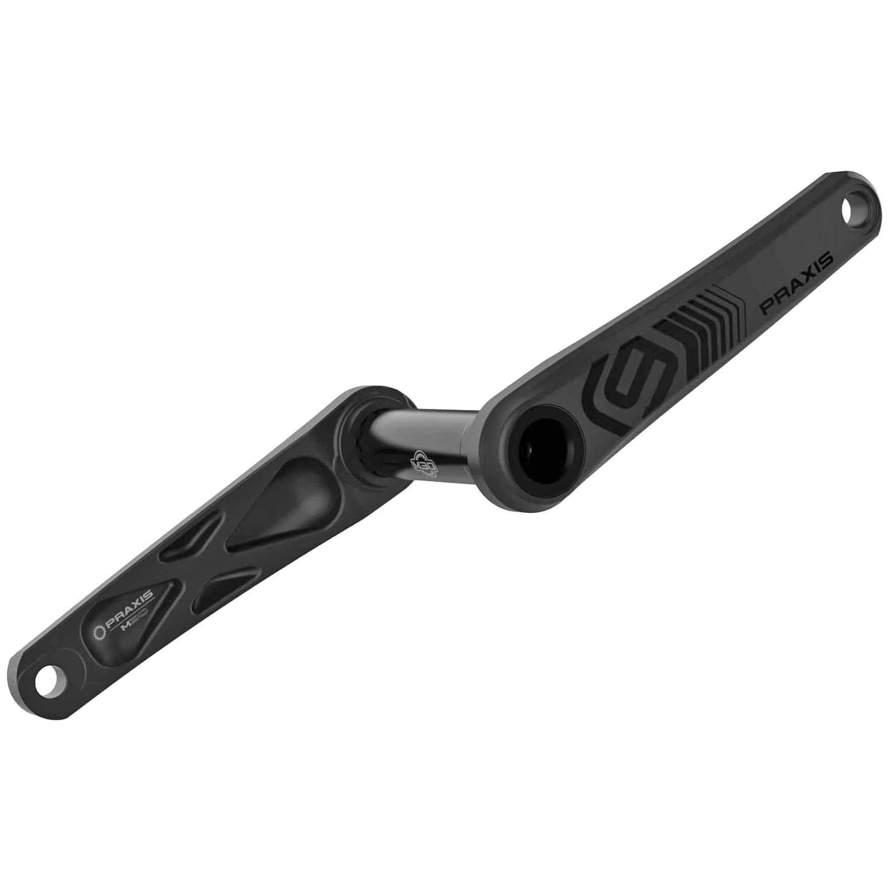Praxis Works DH-9 73mm Cranks M30 165mm Black