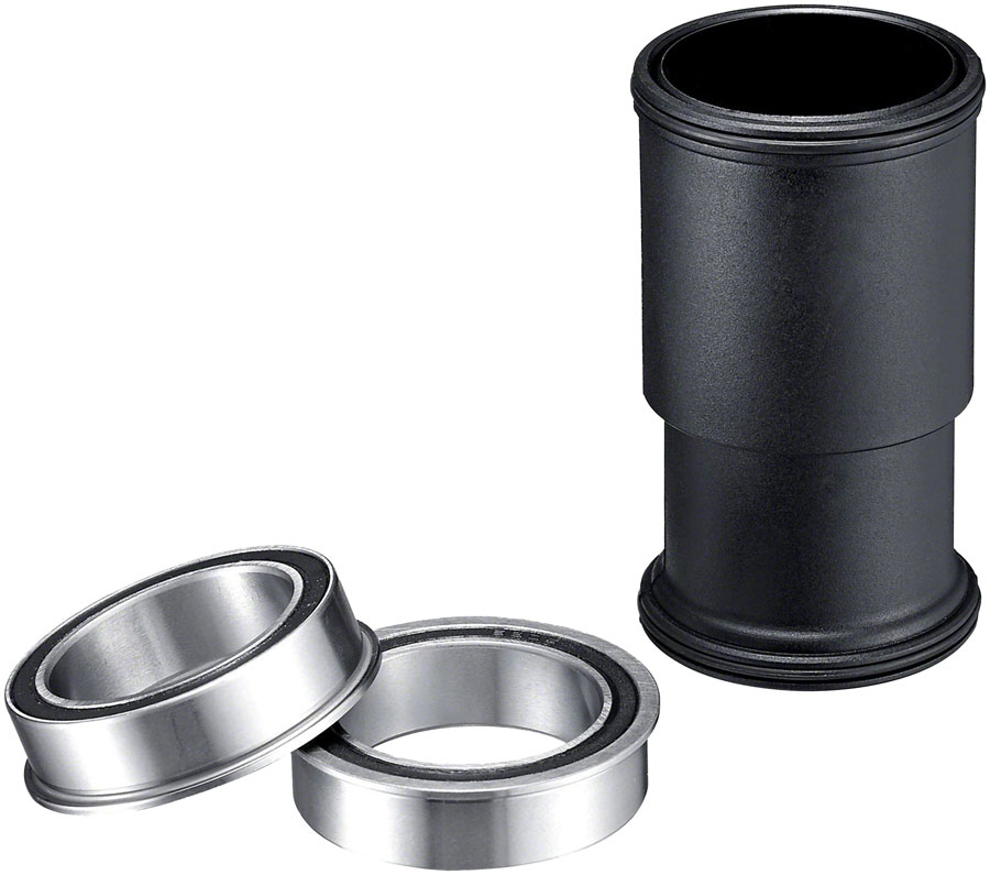e*thirteen BB92 Press Fit Bottom Bracket - 68/73/83mm For all e*thirteen Base Cranks 24mm Spindle BLK e*thirteen BB92 Press Fit Bottom Bracket - 68/73/83mm For all e*thirteen Base Cranks 24mm Spindle BLK