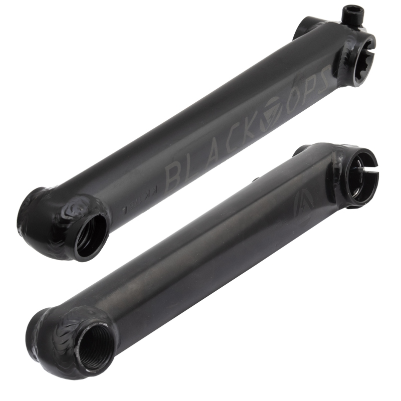 Black ops Stomp Cro-mo 175mm 19mm crankset black