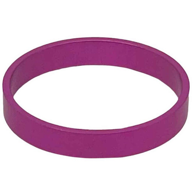 White Industries Straight Headset Spacer 5mm 1-1/8" Pink Each