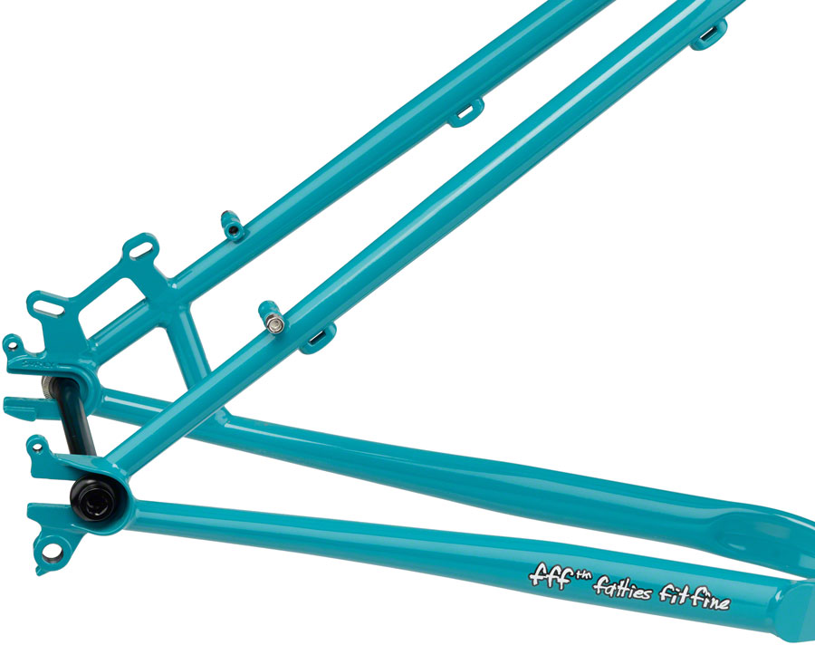 Surly Karate Monkey Frameset - 27.5", Steel, Lost at Sea Blue - Image 4