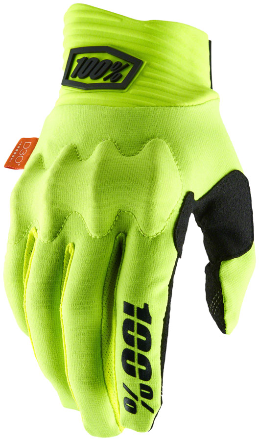 100% Cognito Smart Shock Gloves - Black, Full Finger variant 3