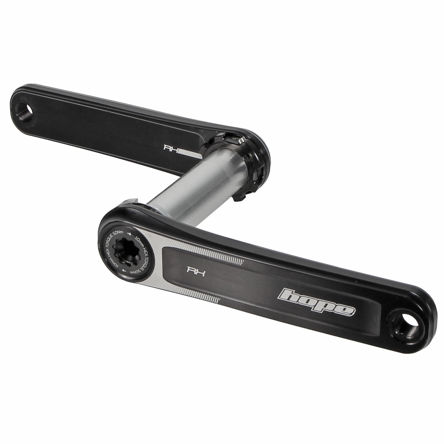 Hope RX Crankset No Spider 172.5mm Black  