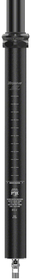 RaceFace Turbine R Dropper Seatpost - 30.9 100mm Travel Black - Image 15