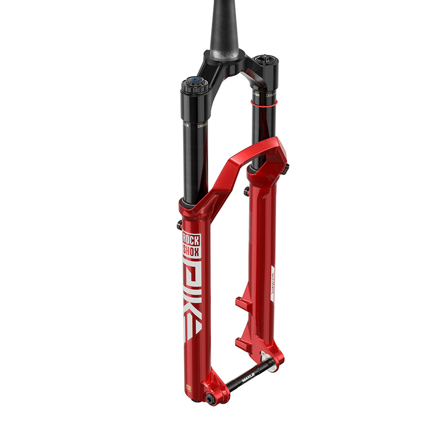 RockShox Pike Ultimate C2 Suspension Fork 27.5'' DebonAir+ W/ButterCups 140mm 1-1/8''-1.5'' 15x110mm TA Rake: 44mm Red