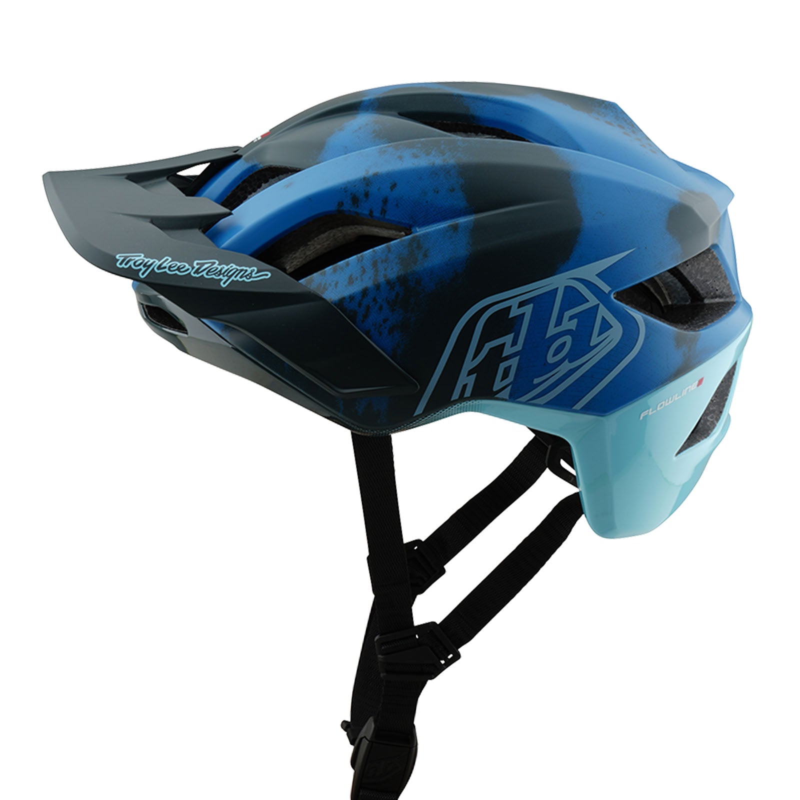 Flowline SE Helmet Badge Camo Blue Flowline SE Helmet Badge Camo Blue