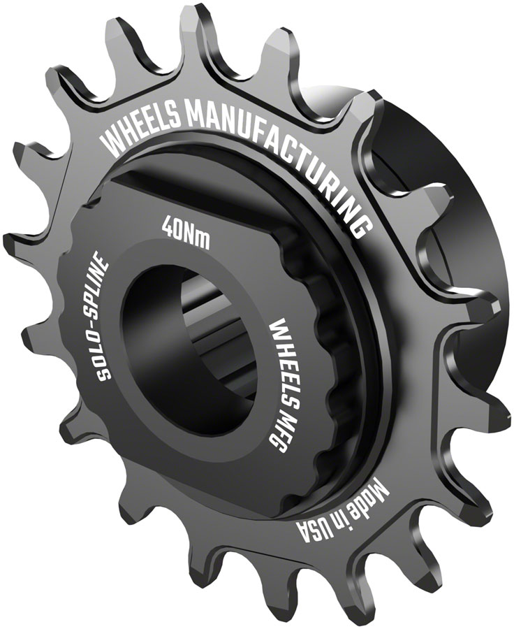Wheels Manufacturing SOLO-SPLINE Micro Spline Single Speed Conversion Kit - 18t For Shimano Micro Spline Hub Bodies - Image 4